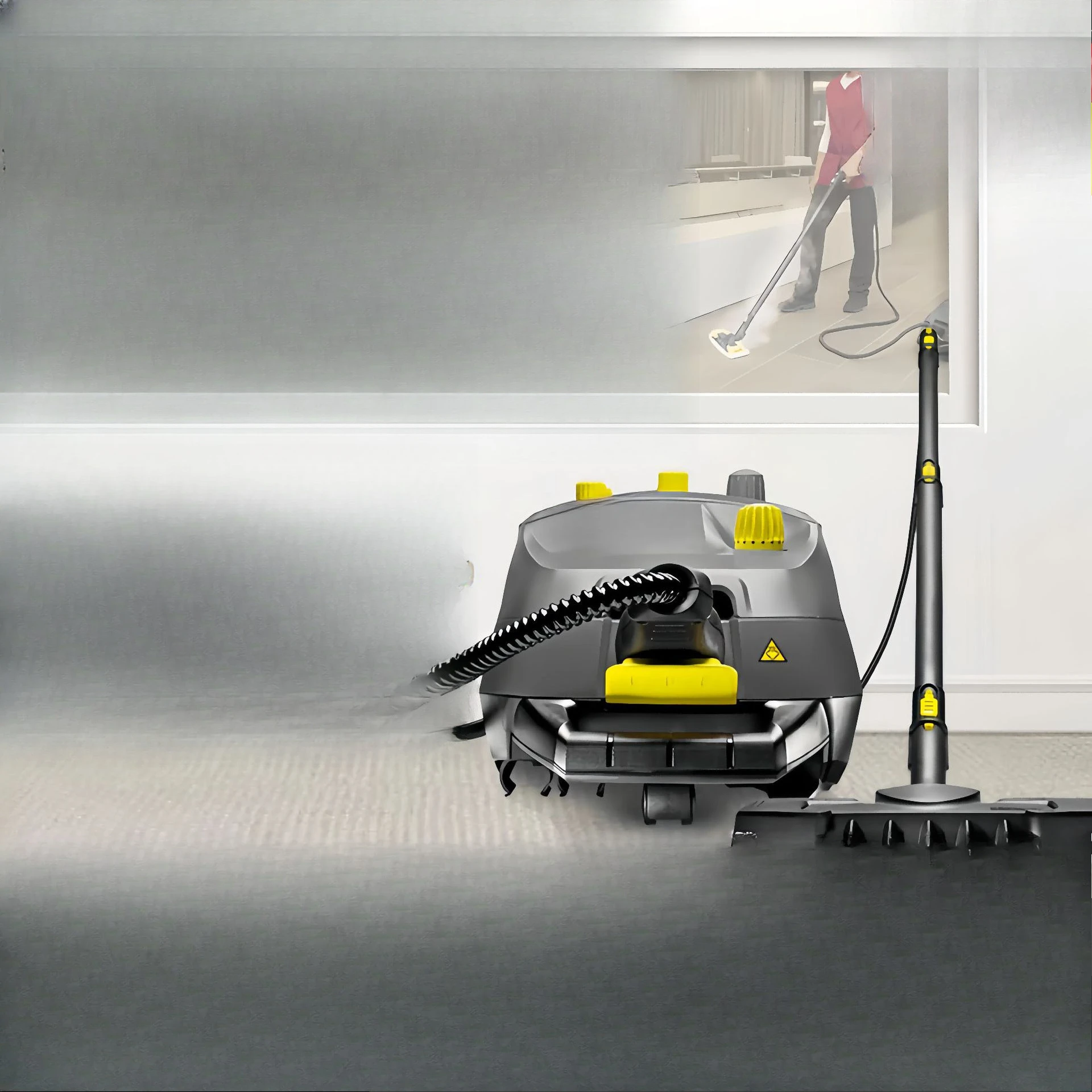 

Commercial high temperature and high pressure steam cleaner hotel air conditioner range hood degreasing