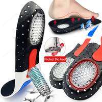 Unisex Cuttable Running Insoles Orthotic Arch Support Memory Foam/Gel Cushion Breathable Sweat-Absorbing Soft Sport Shoe Inserts