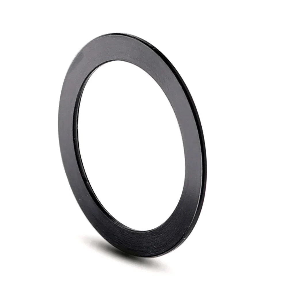 

1PC Crankshaft Shaft Seal Ring External-Washer Bicycle Integrated Hollow Chainring Washer Black Aluminum Alloy 32*24MM/36*30MM