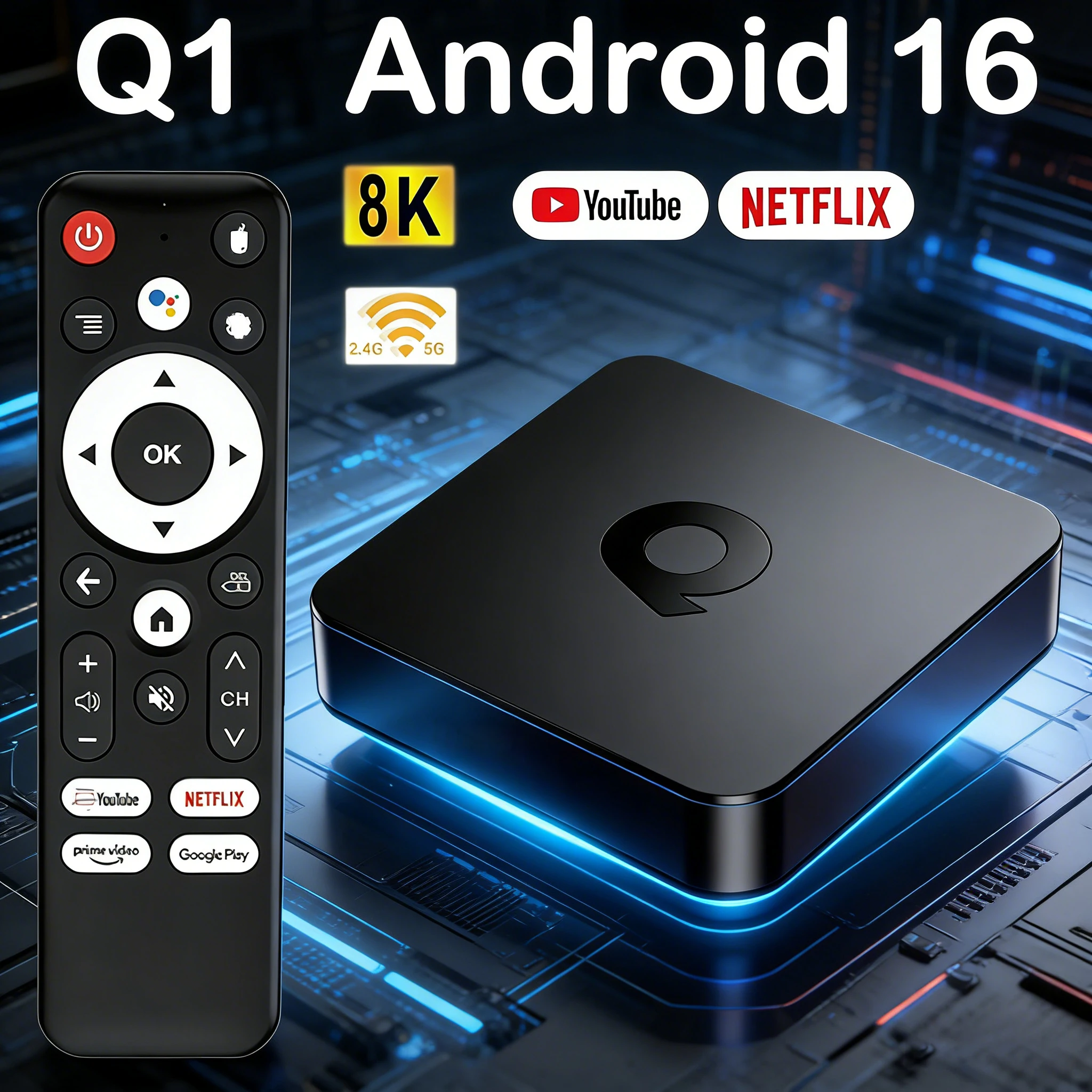 Smart Tv Box Q1 New…