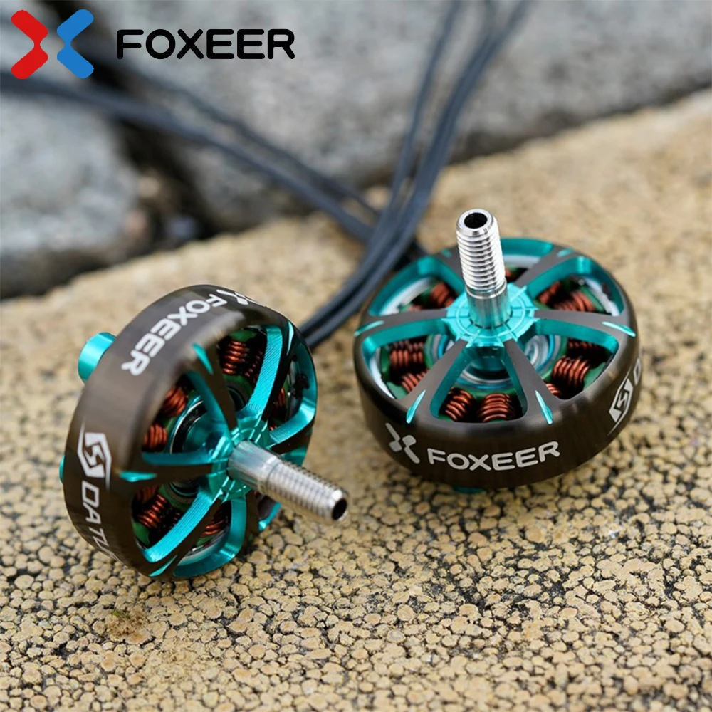 

FOXEER Datura 2806,5 1750KV 1350KV бесщеточный мотор совместимый 6-7 дюймов пропеллер 4-6S для дрона FPV свободного стиля LR 6 LR7