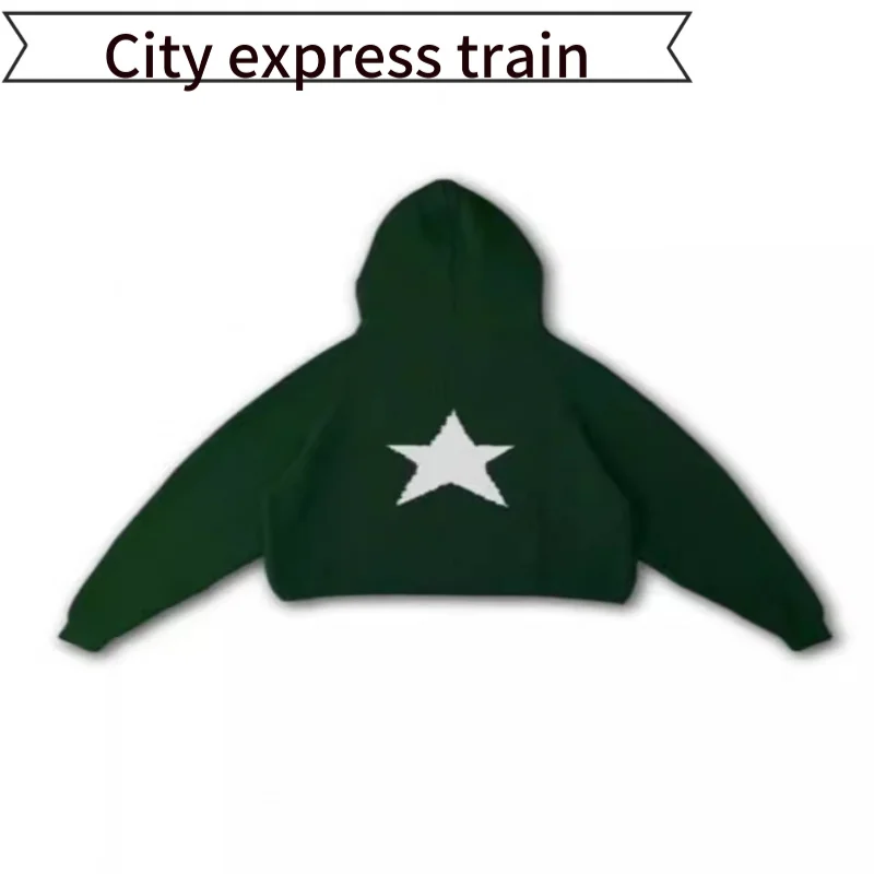 

Модный кардиган с поясом, приталенный, с капюшоном, с узором в виде звезд, утепленный, с длинными рукавами, женский свитер для осени и зимы