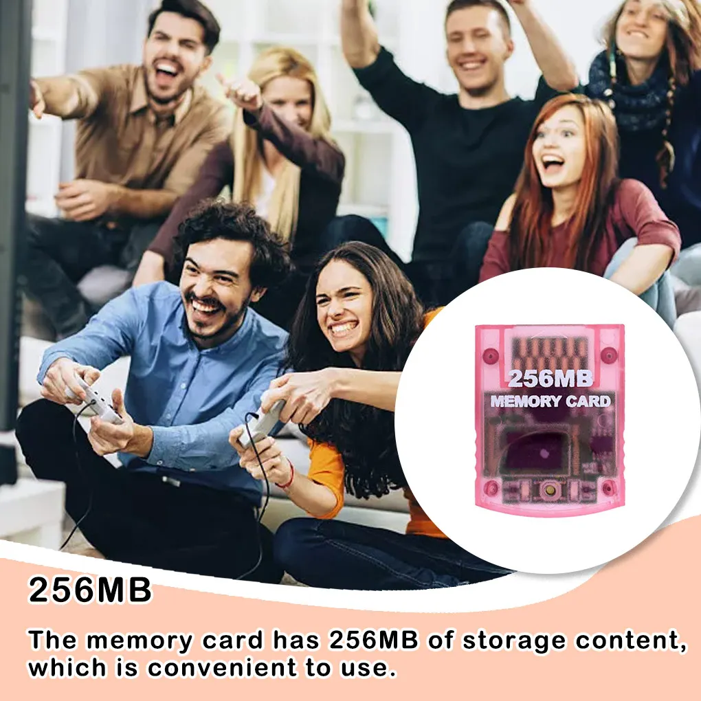 Wear-resistant Storage Tool Lightweight Data Saver Accurate Memory Cards 256MB Gamepad Accessories Easy Installment