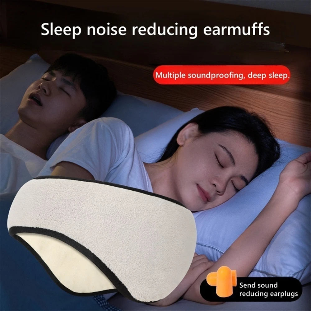 Adjustable Sleeping Soundproof Earmuffs Unisex Winter Warm freeze-proofing Ear Muffs Multi Functional Comfortable Eye Ear Cover