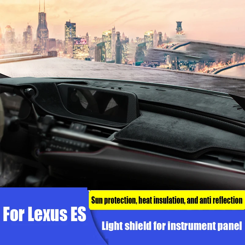 For Lexus new ES200 modified light avoidance pad 260 ES300h dashboard pad Sun protection Heat insulation pad