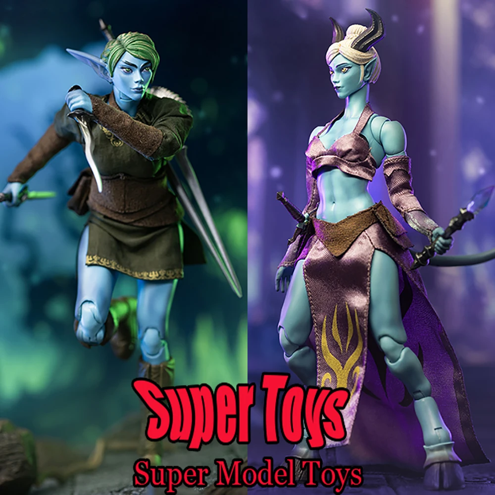 

Lazy Monster 1/12 Scale Female Soldier OAK Town Berylia Darkmoon Full Set About 17cm Action Figure Model Doll Collection