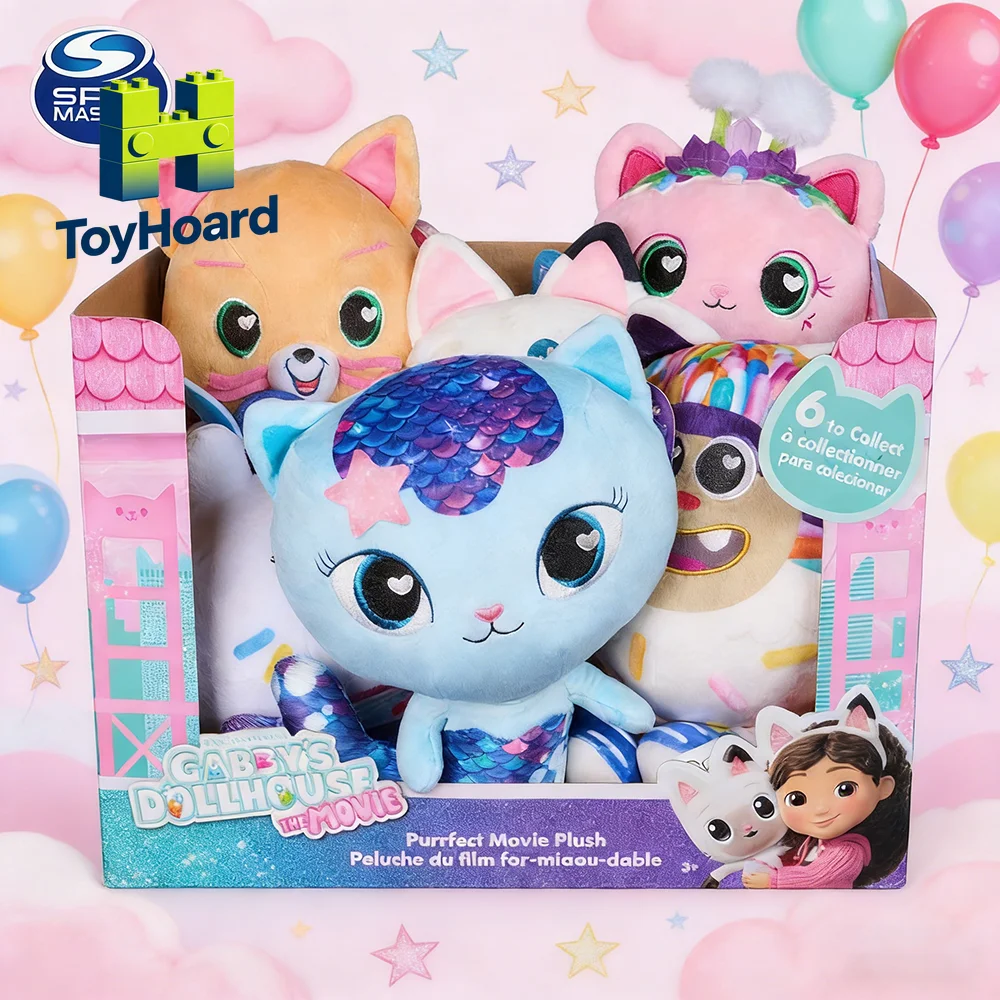 Casa de muñecas de Gabby, figuras de Anime, juguetes de peluche de animales, pastel, galleta de gato, juguete para jugar a las casitas, juguetes de moda, regalo de cumpleaños Kawaii para niños