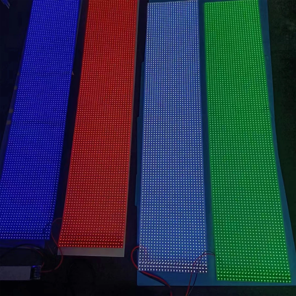 2121 diodami LED, niezależne od RGB, inteligentne piksele, doprowadziły 65535 wyświetlania koralików z matrycą punktową w dużej skali szarości