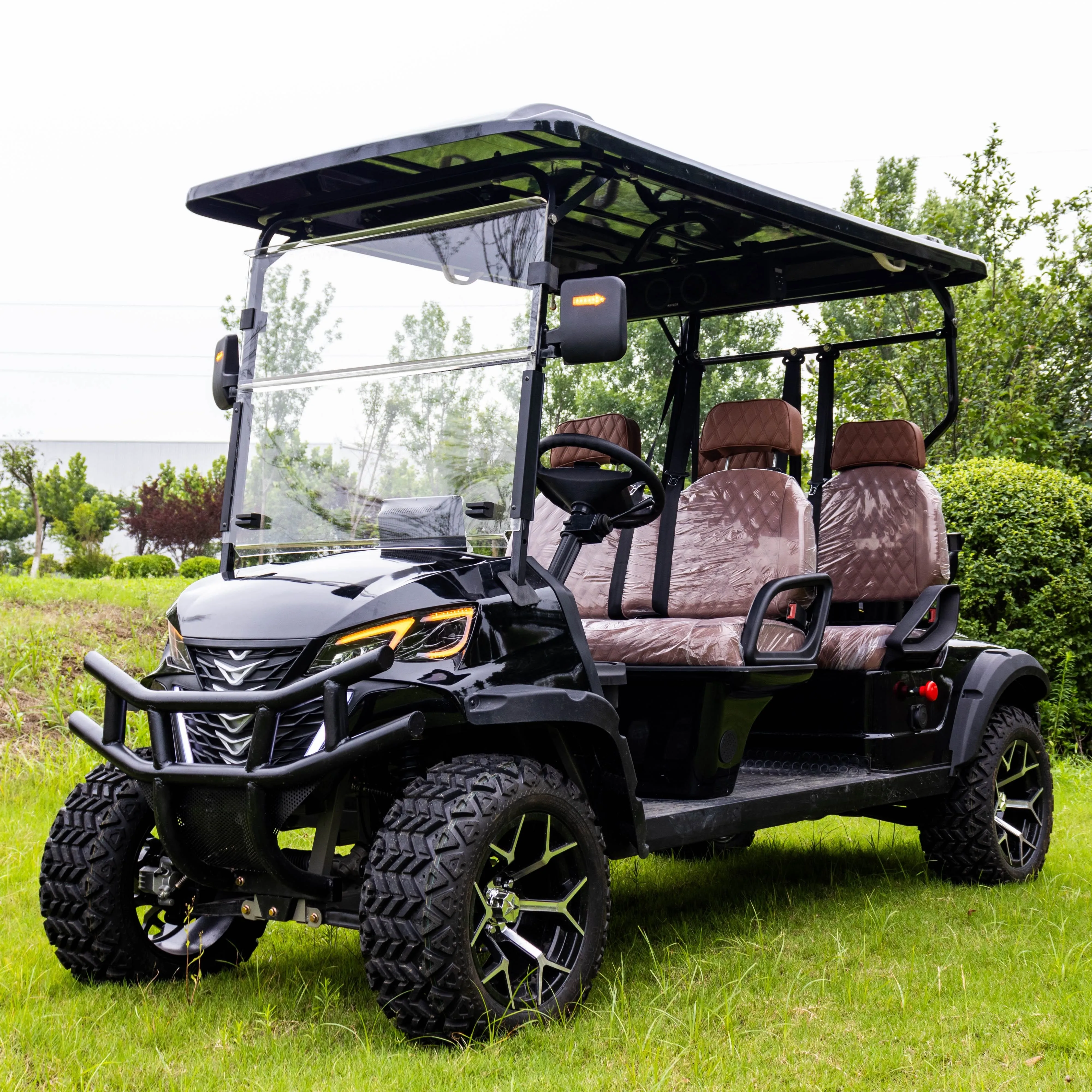 

4 Seater Lithium Battery Golf Cart Brand New 4 Wheel Electric Off Road Club Car for Sale Golf Cart