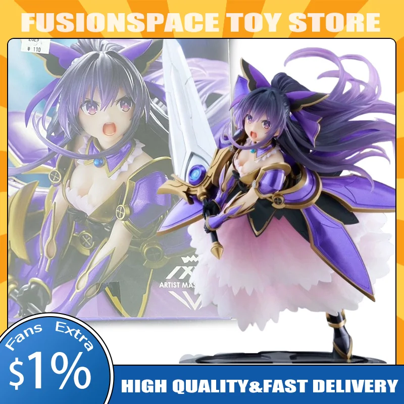 

In Stock Original Taito Date A Live Artist Masterpiece Amp Zafkiel Tokisaki Kurumi Yatogami Tohka Anime Figure Model Toys Gifts