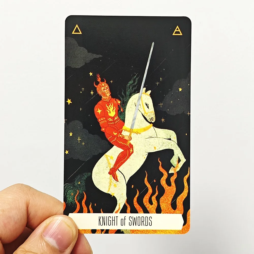 78 tarjetas de Tarot del zodiaco, 10,3x6cm, trae nosotros el mundo de la astrología de las historias, adivinidades y personajes antiguos de las