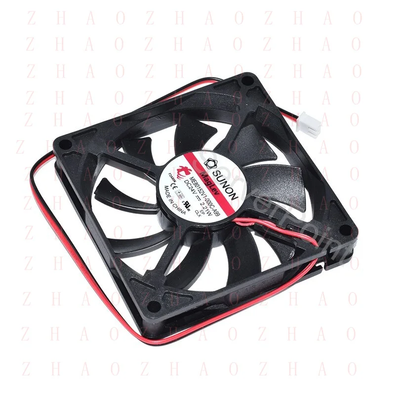 L+ for ME80152V1-000C-A99 DC24V 2.21W 2-Pin Cooling Fan