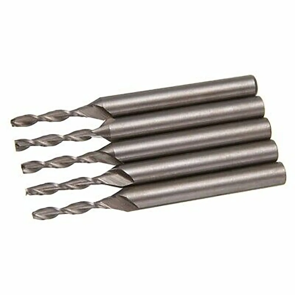 

5Pcs Extra Long 3mm 3 Flute HSS & Aluminium Extended End Mill Cutter CNC Bit Kit Milling Machine Electric Tools Polishing