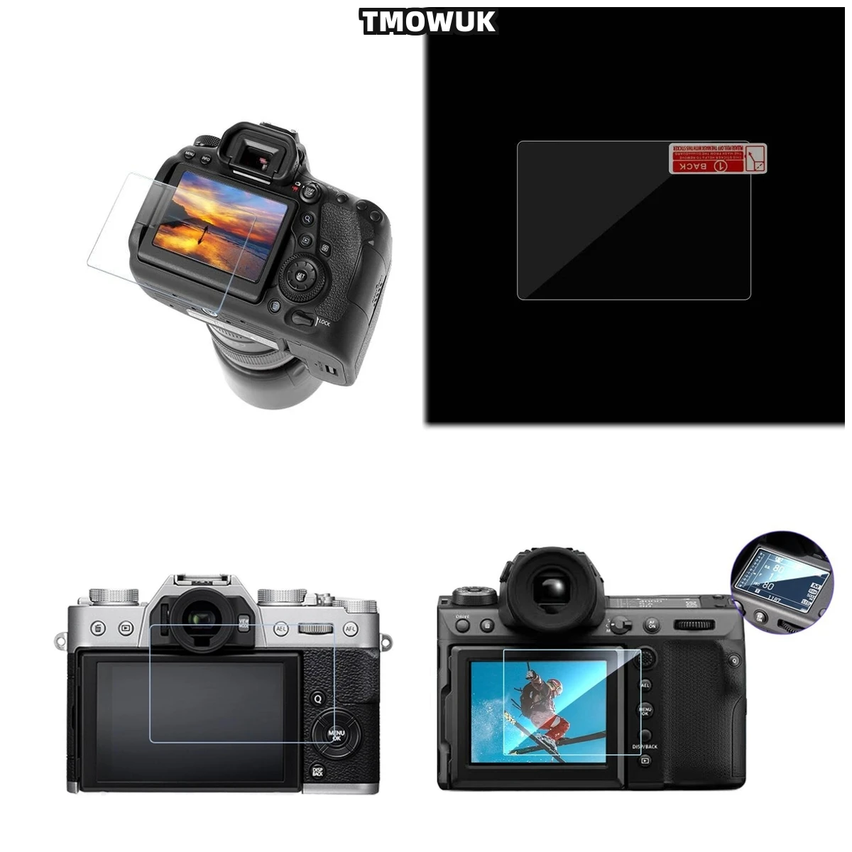 

For Fujifilm X-A7 XT200 Reliable 9H Tempered Glass, Anti-Scratch Design