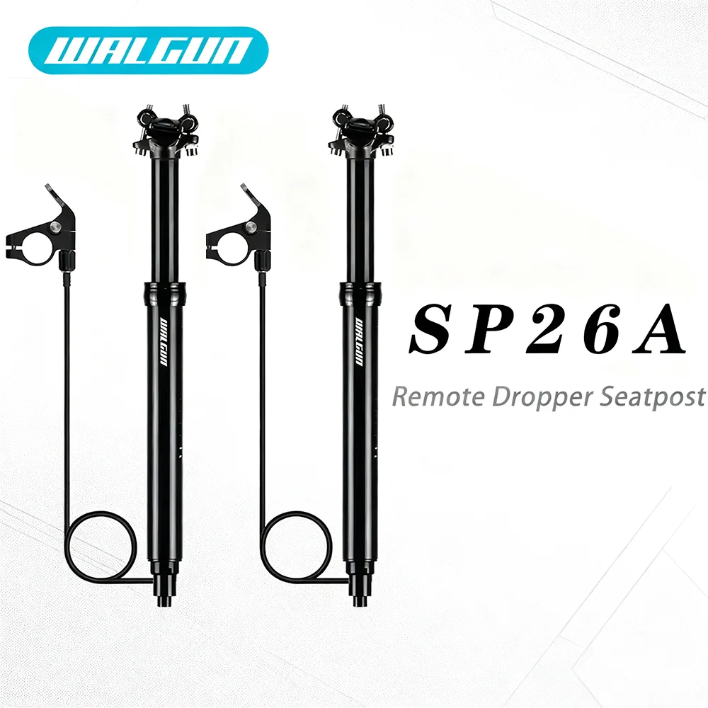 WALGUN MTB تلسكوبي Seatpost Dropper مقعد قابل للتعديل آخر 27.2 30.9 31.6 دليل التحكم عن بعد كابل هيدروليكي الأوسط الخارجي #3