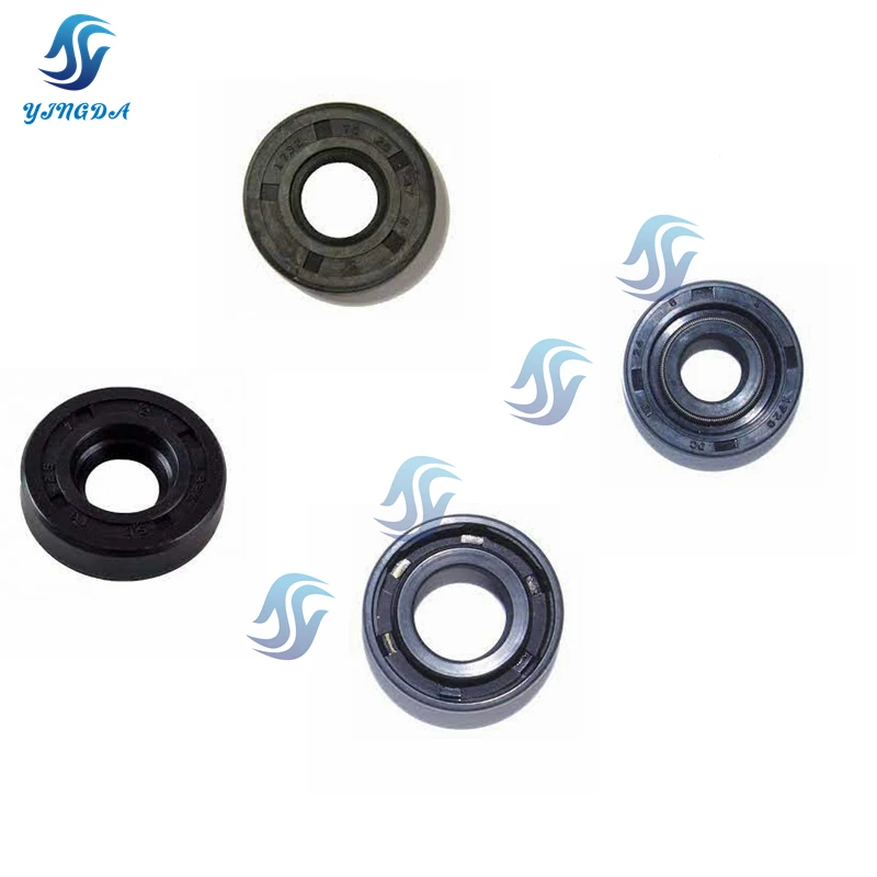 369-00122-0，369-01215-0，369-60111，369-60223-0，Oil Seal for Tohatsu Outboard Boat Parts 2T 5HP for Crankshaft/Water Pump/Blade