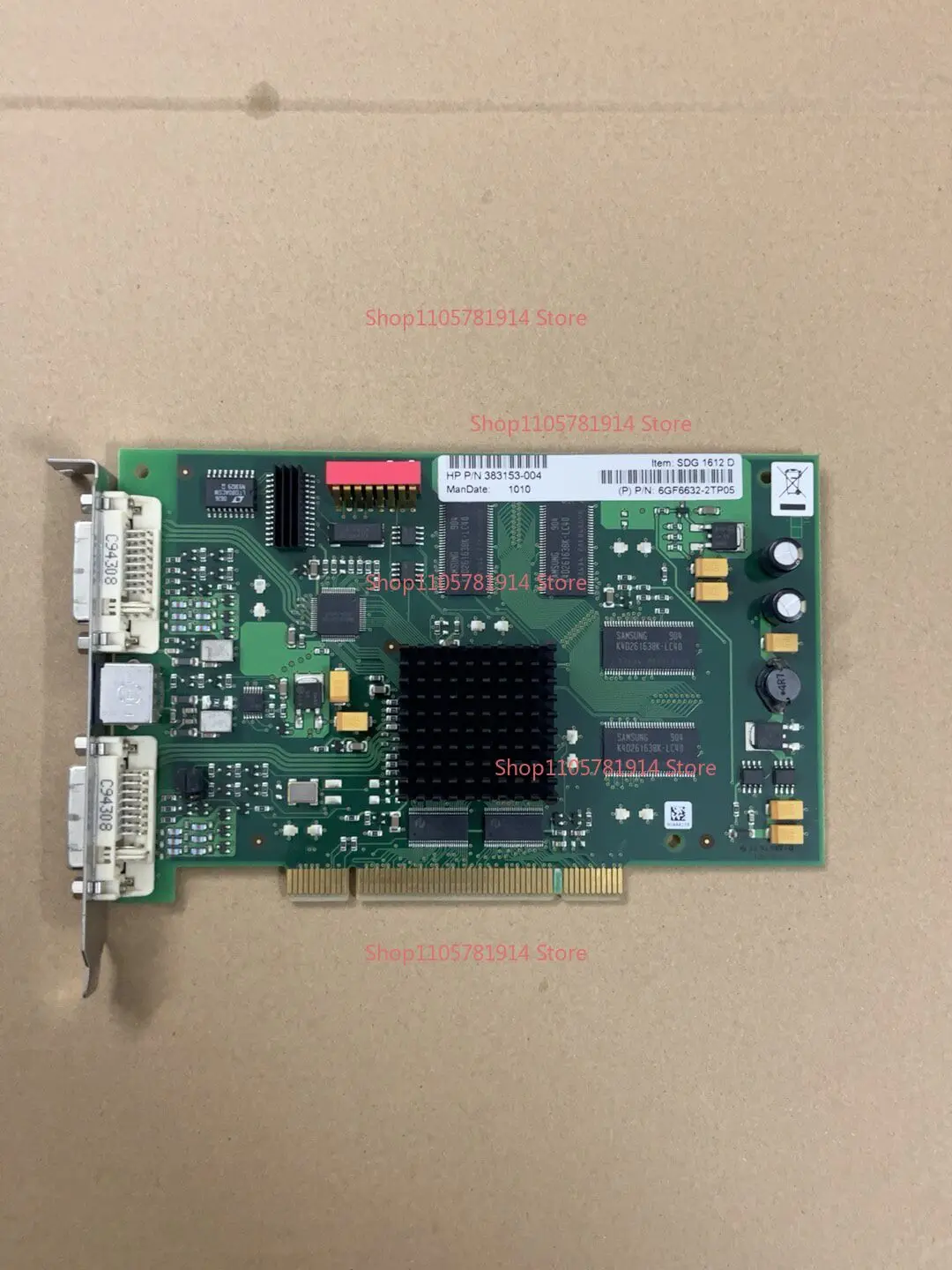 For HP Workstation Board DG-2-64 LXCO 383153-004 Industrial Image Board