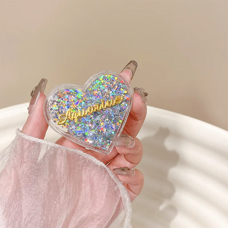 الفاخرة الترتر شكل قلب حامل هاتف آيفون سامسونج الحب القلب العالمي حامل هاتف ملحقات الهاتف soporte الفقرة celul