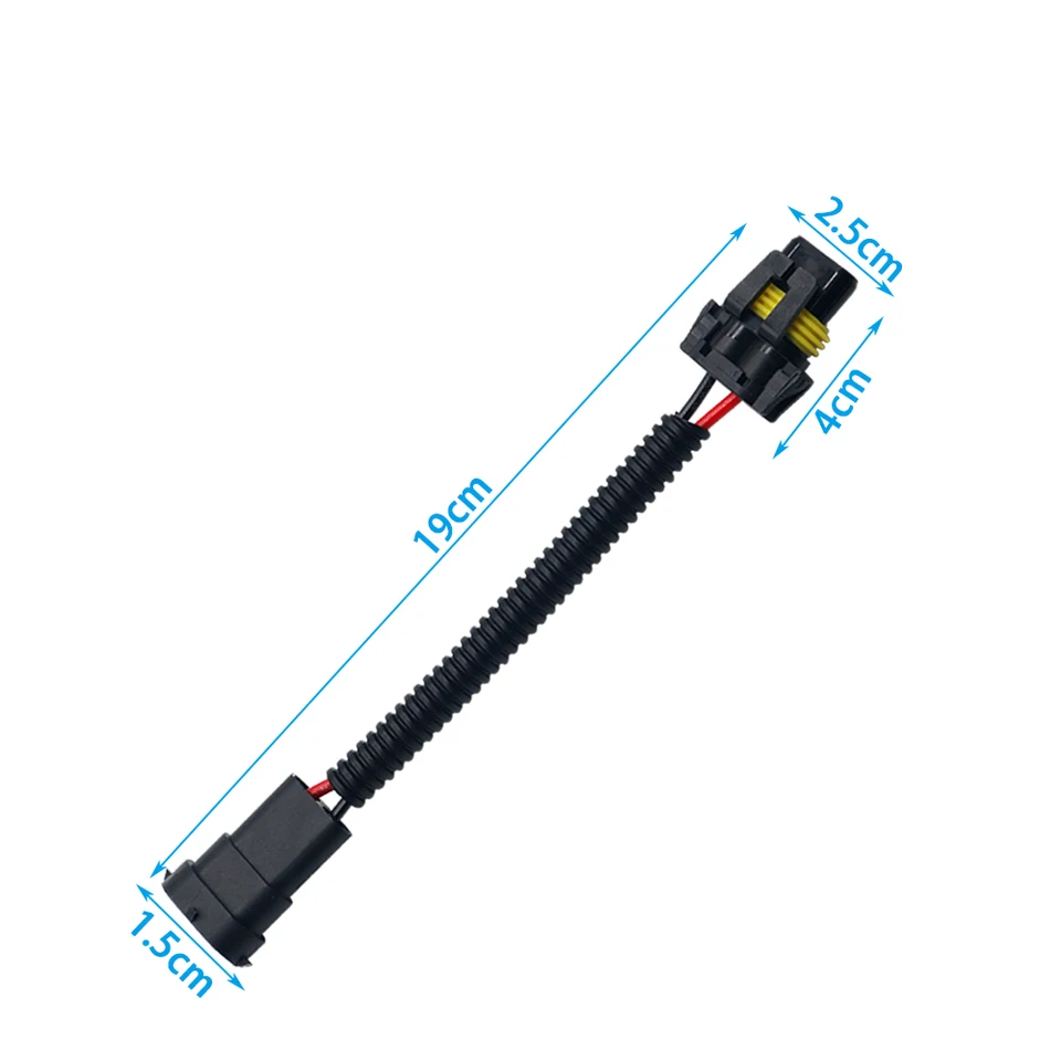 4 Pièces Douilles Ampoule 9005 9006 HB3 HB4 Faisceau Câblage 2 Broches - Phares Antibrouillard 12V-24V