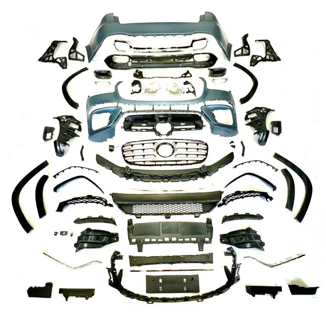 

Suitable for GLS45 Body Kit Mercedes-Benz GLS Surround Bumper 24 Old Modified x167