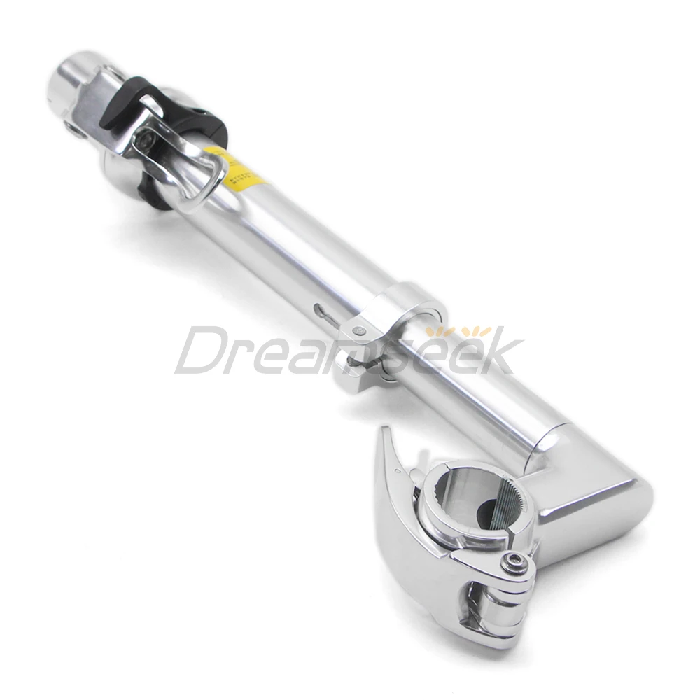 Folding Bike Stem for 31.8mm Handlebar 28.6mm Front Fork Bicycle Quick Release Left Fold 70mm Adjustable Aluminum Alloy Cycling view 4