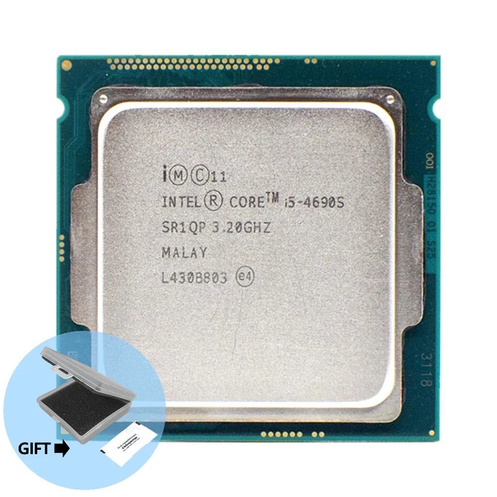 

Intel Core i5 4690S 3.2GHz Quad-Core 6M 65W LGA 1150 CPU Processor