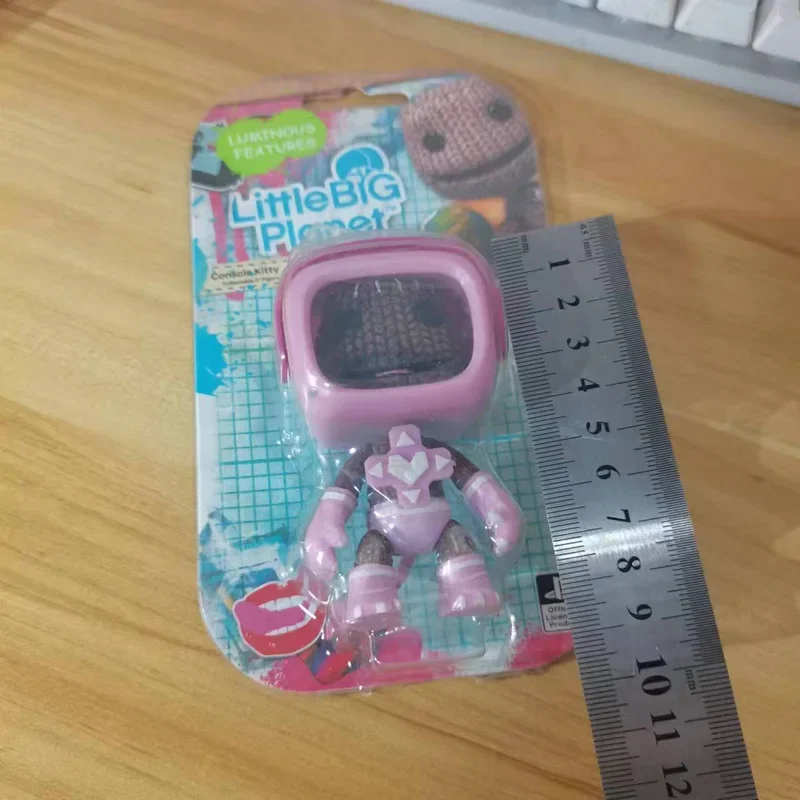 LittleBigPlanet Sackboy Cute Game Anime Figurine Keychain Models Kawaii Little Big Planet Robot Kitty Action Figure Toys Gift