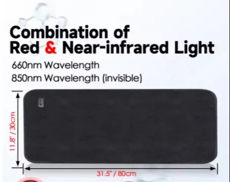 

Red Light Belt , Infrared Light Wind Red Light For Body With Timer For Waist Back Shoulder Muscles