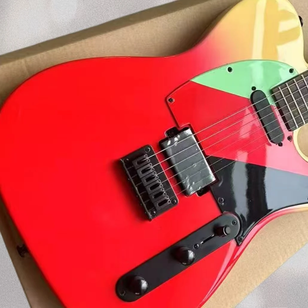 

High-quality 3-color electric guitar, 6-string, S-H pickup