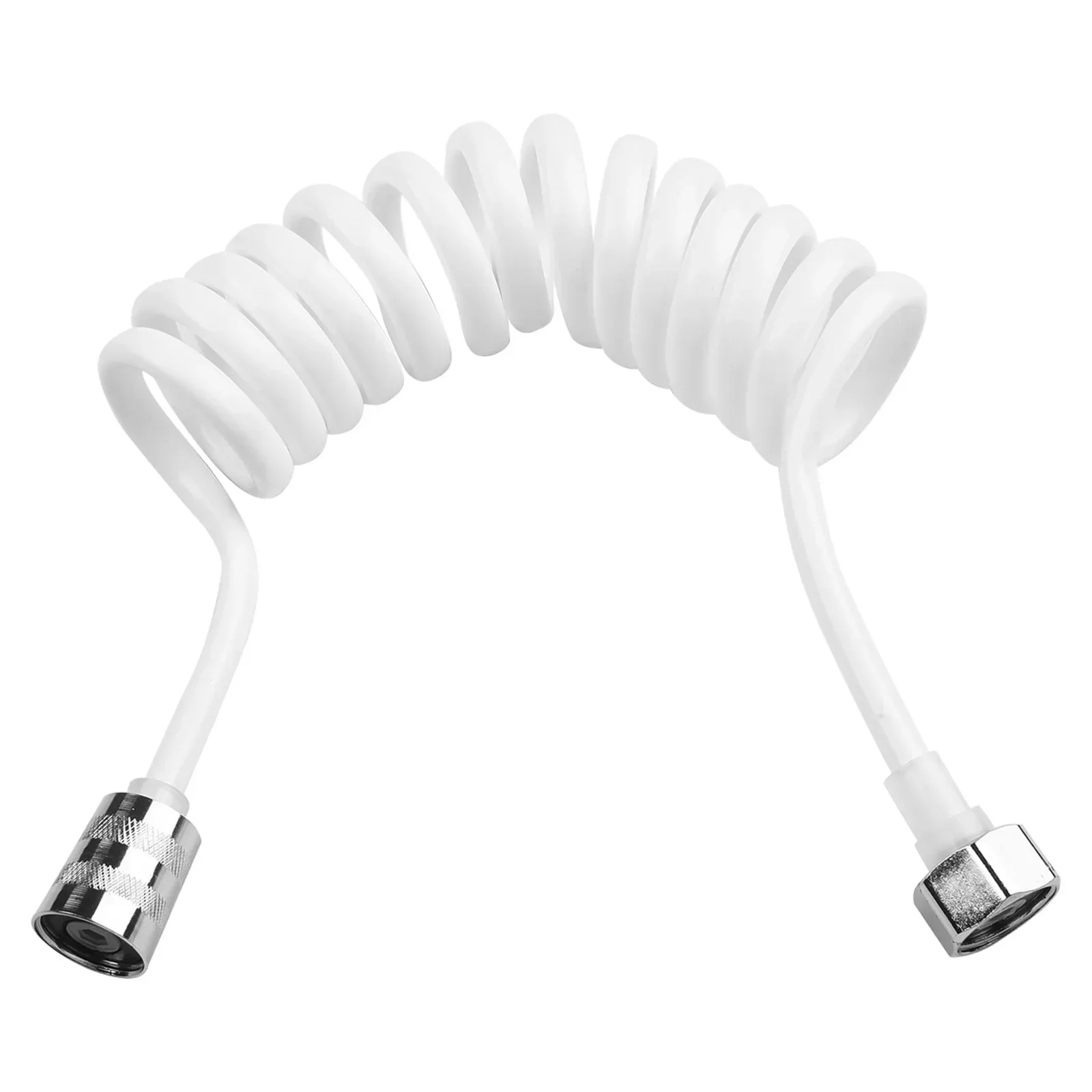 Bathroom Pipe Shower Hose Home Metal PU Use Spring Telephone Line Style 1pc Accessory Bidet Flexible Practical