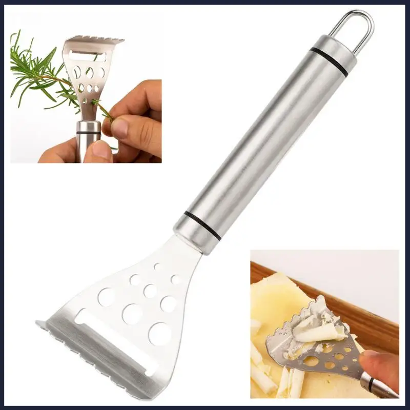 1Pc Stainless Steel Cheese Slicer Cheese Shaver Shovel Butter Slicer Plane Cheese Cutter Scraper Kitchen Gadgets Accessories