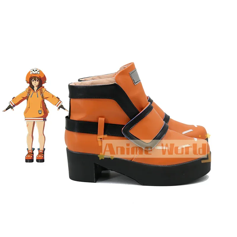 Buty do cosplayu May Orange, buty na Halloween, karnawał, rekwizyt do cosplayu, buty anime ze skóry PU, wykonane na zamówienie