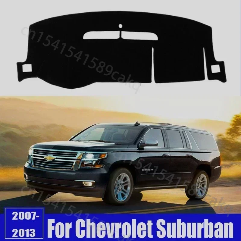 Car Dashboard Cover Mat Pad Dashmat For Chevrolet Suburban Tahoe Avalanche Silverado Gmc Yukon Sierra 2007-2012 2013