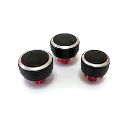 For Citroen Triumph air conditioning switch knob aluminum For Peugeot 307