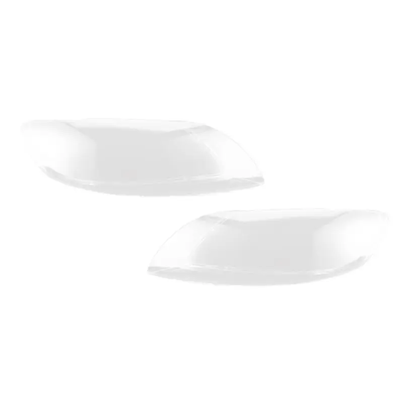 

A66P-Left+Right Car Headlight Lens Cover Head Light Shade Front Auto Light Shell For Q7 2007-2015