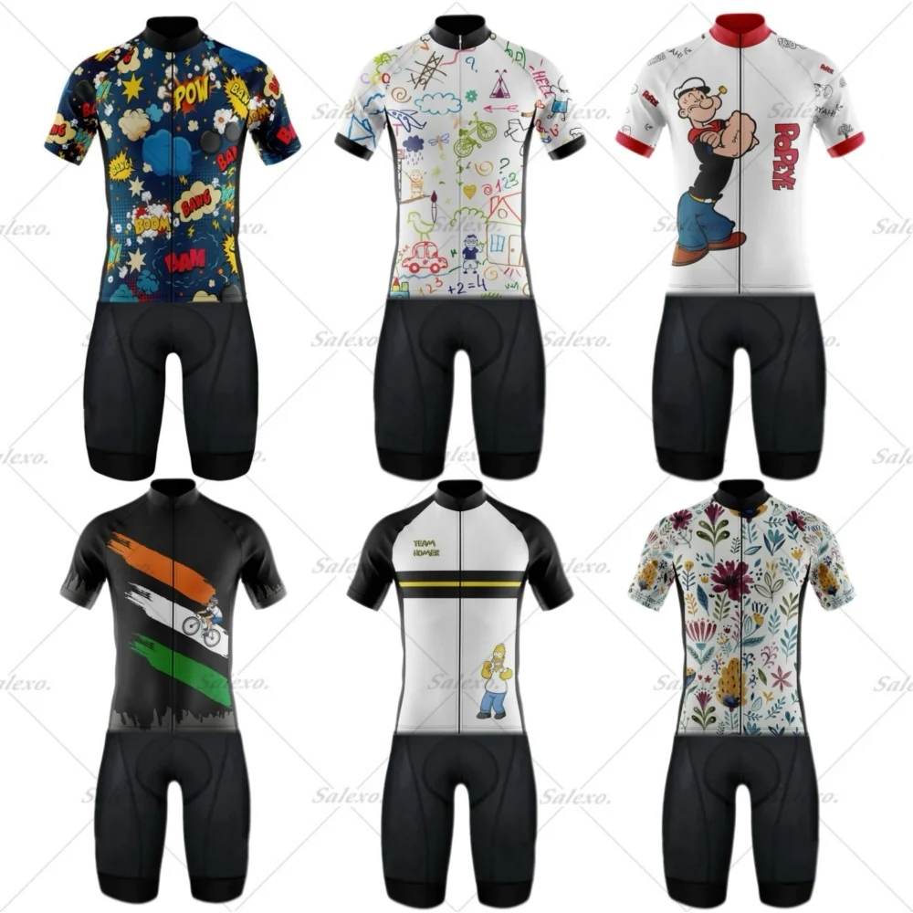

2026 Trisuit Men's Summer One Piece Triathlon Bodysuit Race Short Sleeve Skinsuit Clothing MTB Cycling Running Custom Apparel