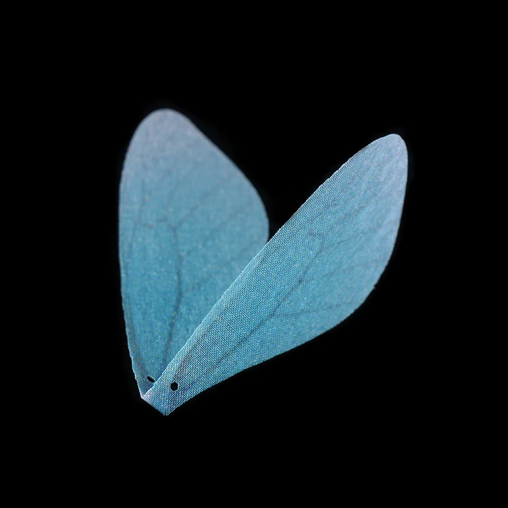 

50 Pcs Dragonfly Wings Fabric Dragonflies Decorationwings Cloth Charms DIY Crafts Home