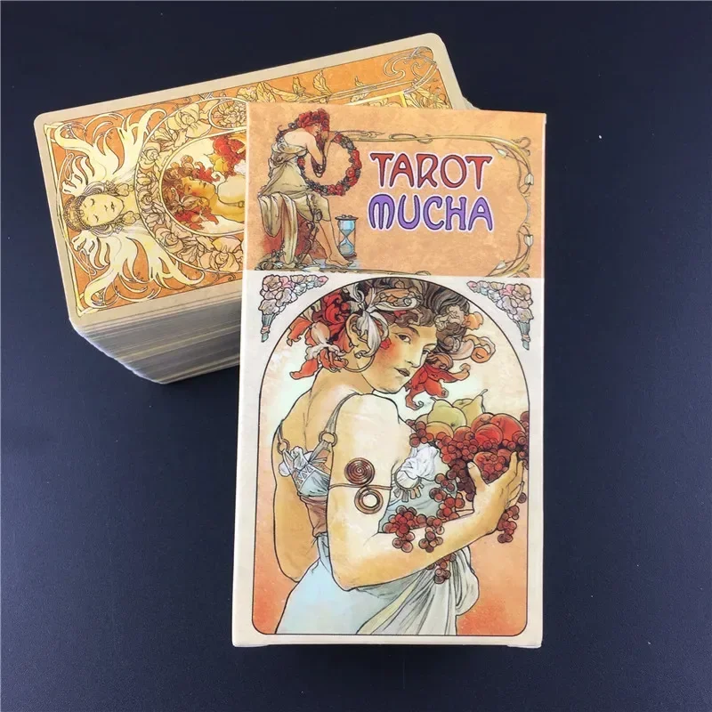 Tarot Mucha Tarot Tarot plansza gra karciana talia na rodzinne spotkania imprezowe do gry w karty