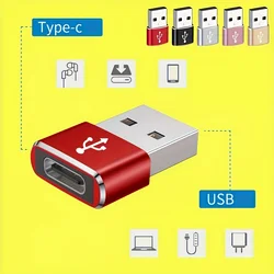 USB OTG Male To Type C Female Adapter Converter, Type-C Cable Adapter For Nexus 5x6p Oneplus 3 2 USB-C