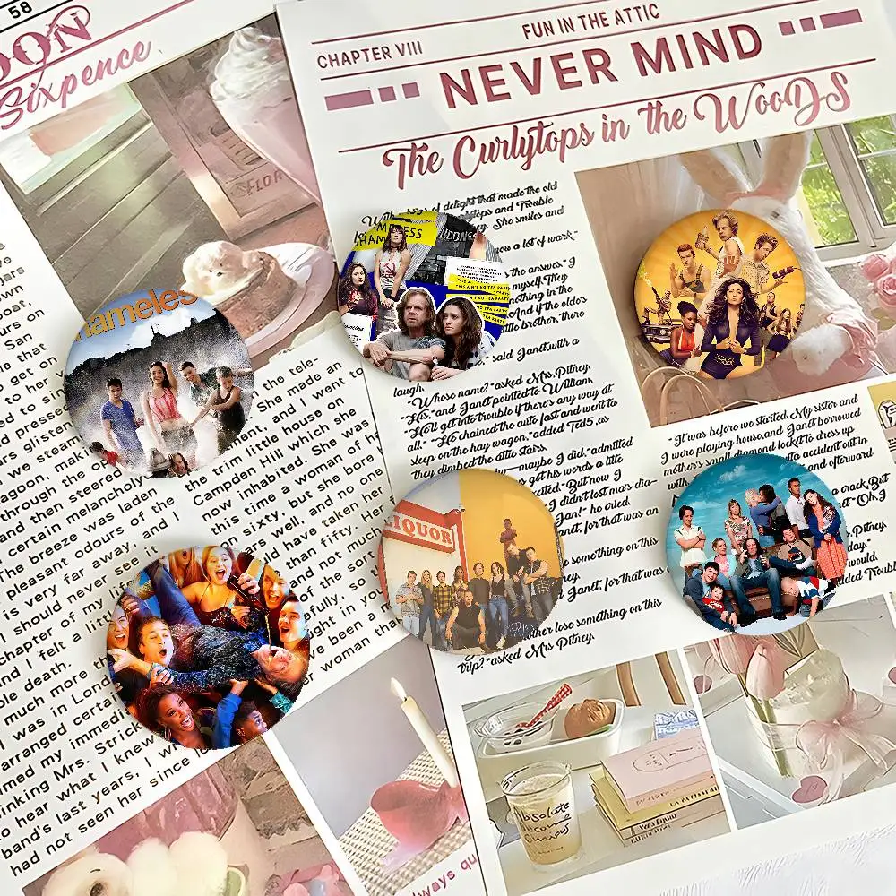 وقح شارات البرنامج التلفزيوني صفيح لينة زر دبوس بروش شارة معدنية مخصصة مجوهرات اكسسوارات قبعة حقيبة التلبيب #5