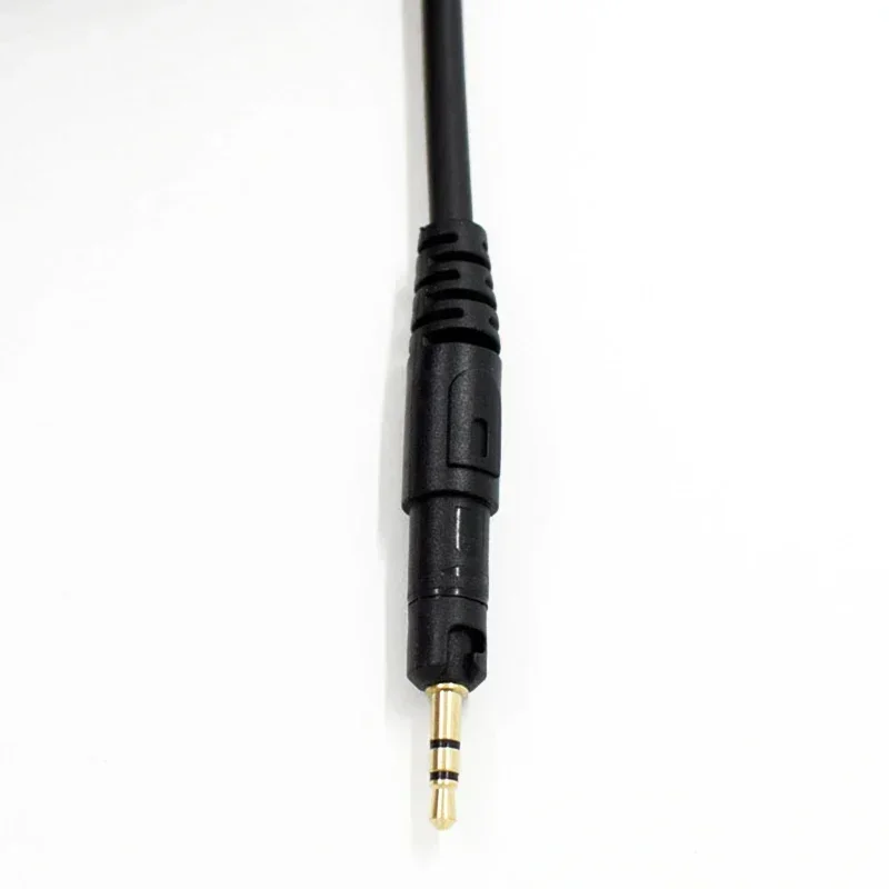 Per Audio-Technica Per HP-CC Cavo di ricambio Per ATH-M40x e ATH-M50x Adattatore per cuffie Cavo audio nero Linea di cavi