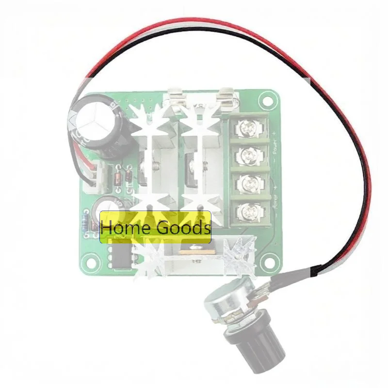 CCMHCN DC Motor Speed Controller PWM Adjustable Regulator PLC 6V 90V 15A In Stock Hot Sale