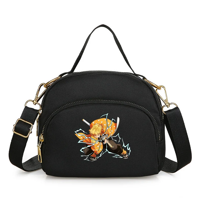 Demon-Slayers Anime Kamado Nezuko Kamado Tanjirou Women's Bag Shoulder Bag Lady Bags Crossbody Bags for Women Bags Female Bag