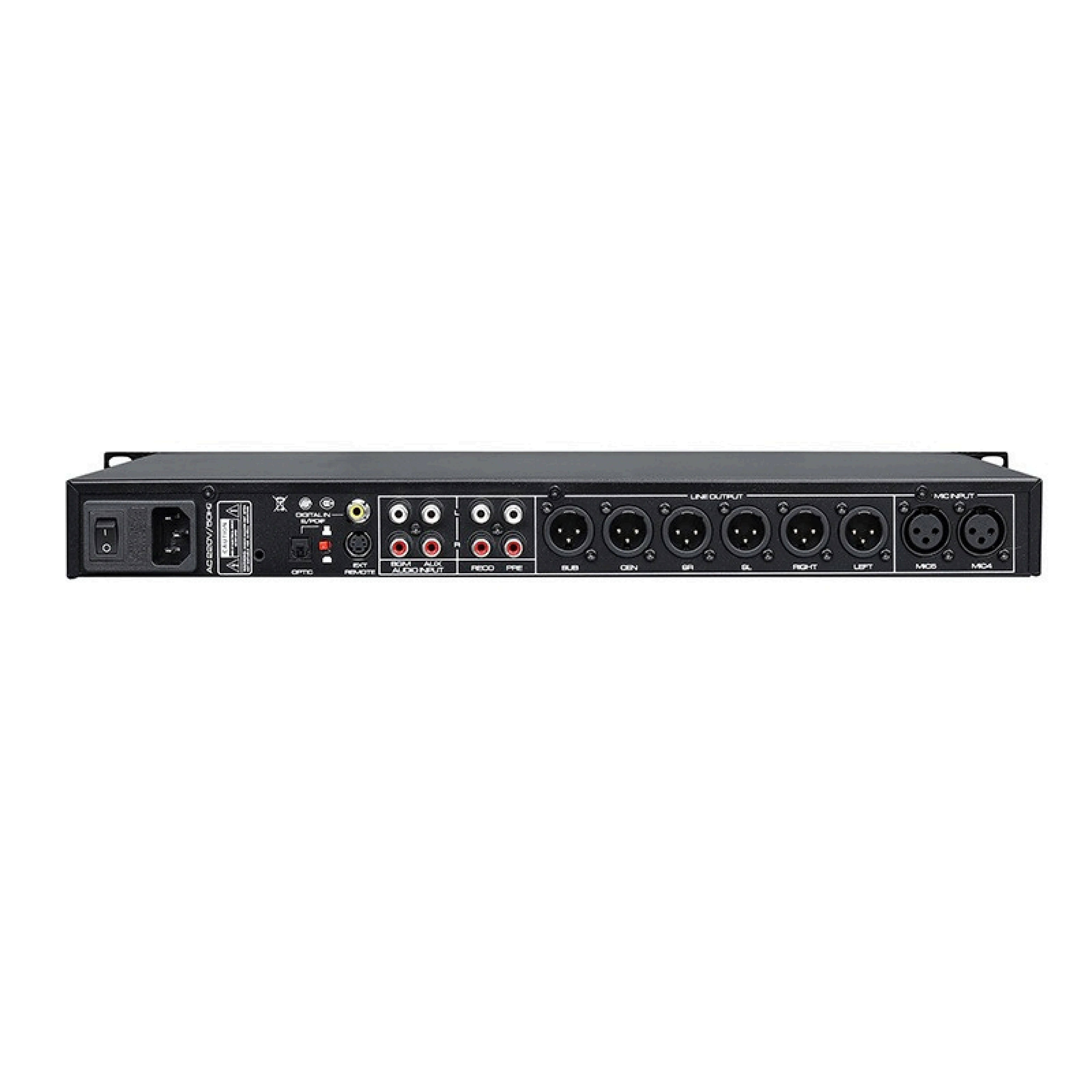 KTV Preamp Amplifier Professional Microphone Effects Processor oke Microphone Reverb Unit with 20Hz-20kHz Frequency Response