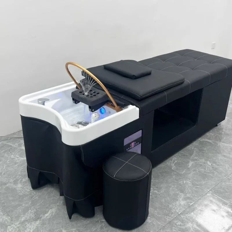 

Basin Bowl And Chair Stretcher Spa Hair Washing Machine Living Room Water Circulation Cadeira Massage Bed Barber Wash Shampoo
