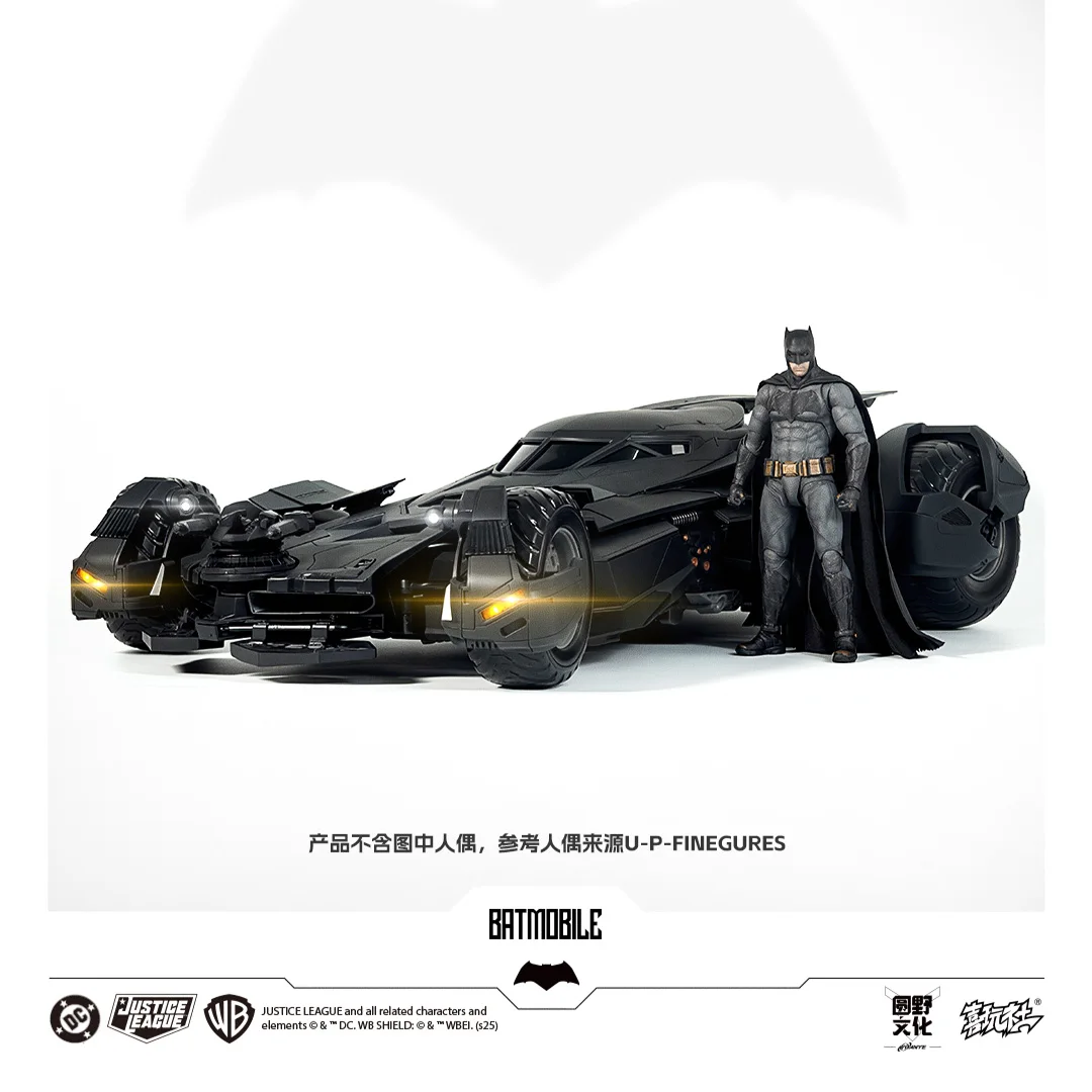 جديد وأصلي XWS Batmobile نموذج تيار مستمر Justice League BVS باتمان الشكل 1/12 بيغ بن باتمان تمثال جمع لعبة أطفال الهدايا