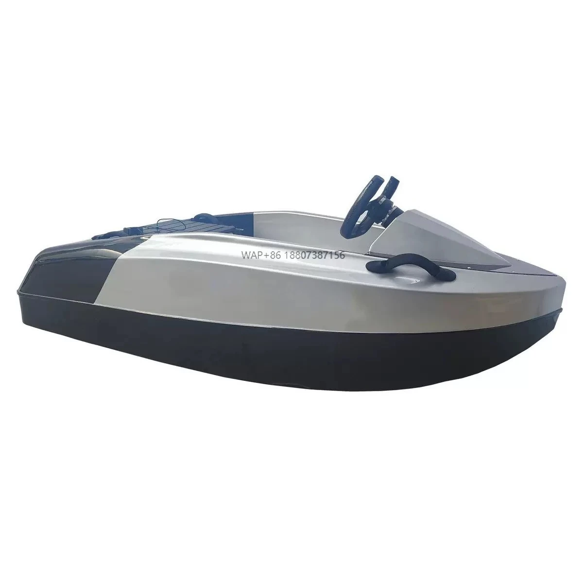 Custom Mini Jet Boat ABS Plastic Inflatable Jet Ski for Children 48v Battery Voltage Sale Jet Boat Bag for Ocean Waters