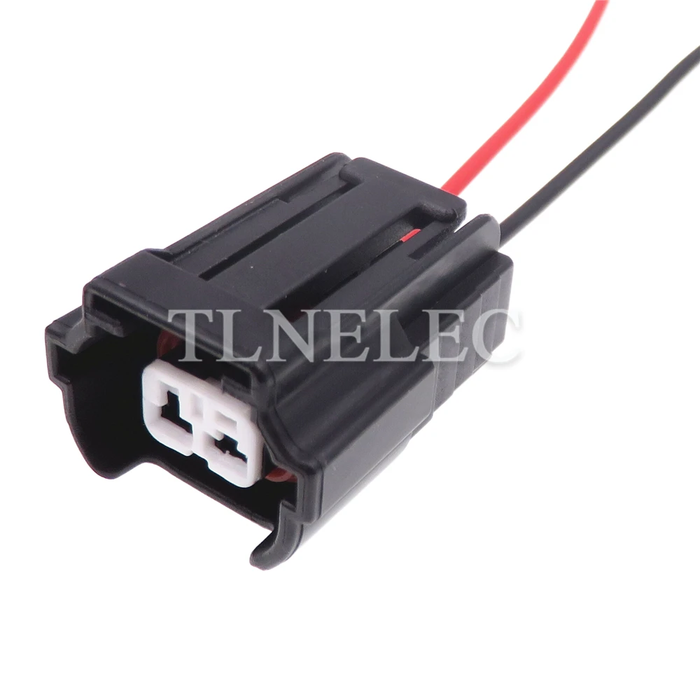 2 Pin Way wtryskiwacz paliwa samochodowego niezamknięte gniazdo z przewodami złącza wiązki przewodów samochodowych dla VW Nissan 6195-0043