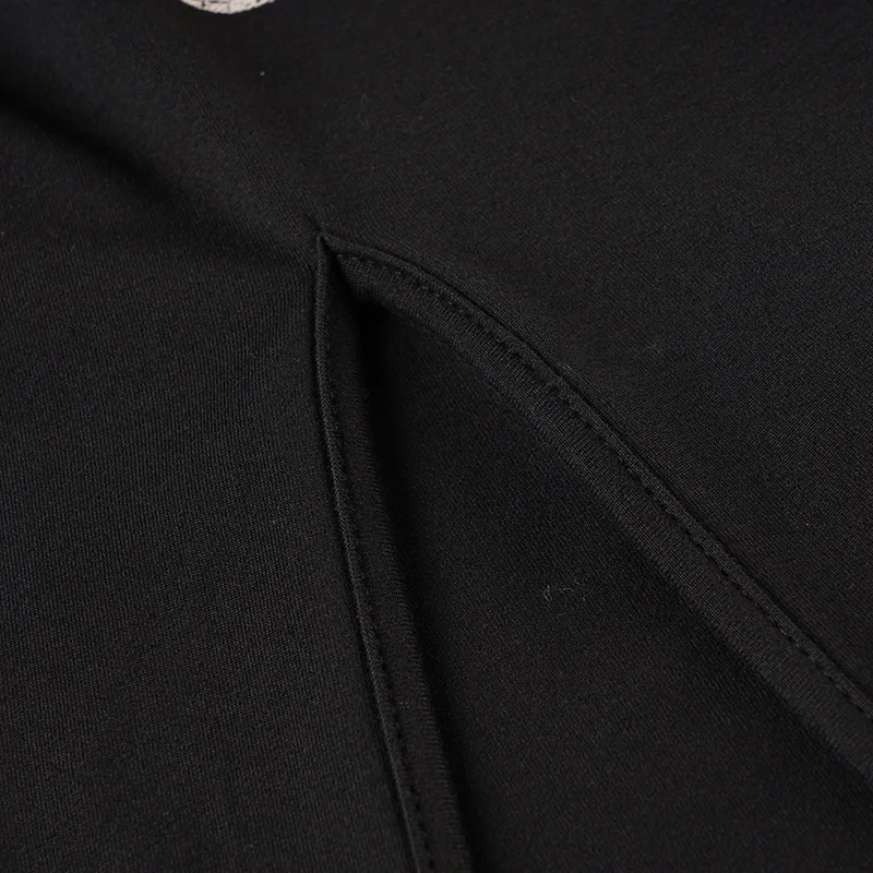 2025 Autumn Vintage Printed Split Hipster Street Maxi Dress Women O Neck Full Sleeve Slim Casual Dark Unique Vestidos Streetwear