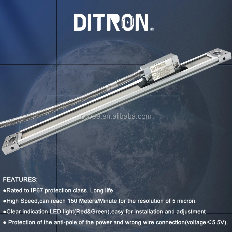 Selling High Precision IP67 Dro Magnetic Scale Sensor Read Head with Magnetic Tape for Milling Machine /lathe Machine Dro Kit